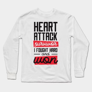 Heart Attack Survivor Long Sleeve T-Shirt